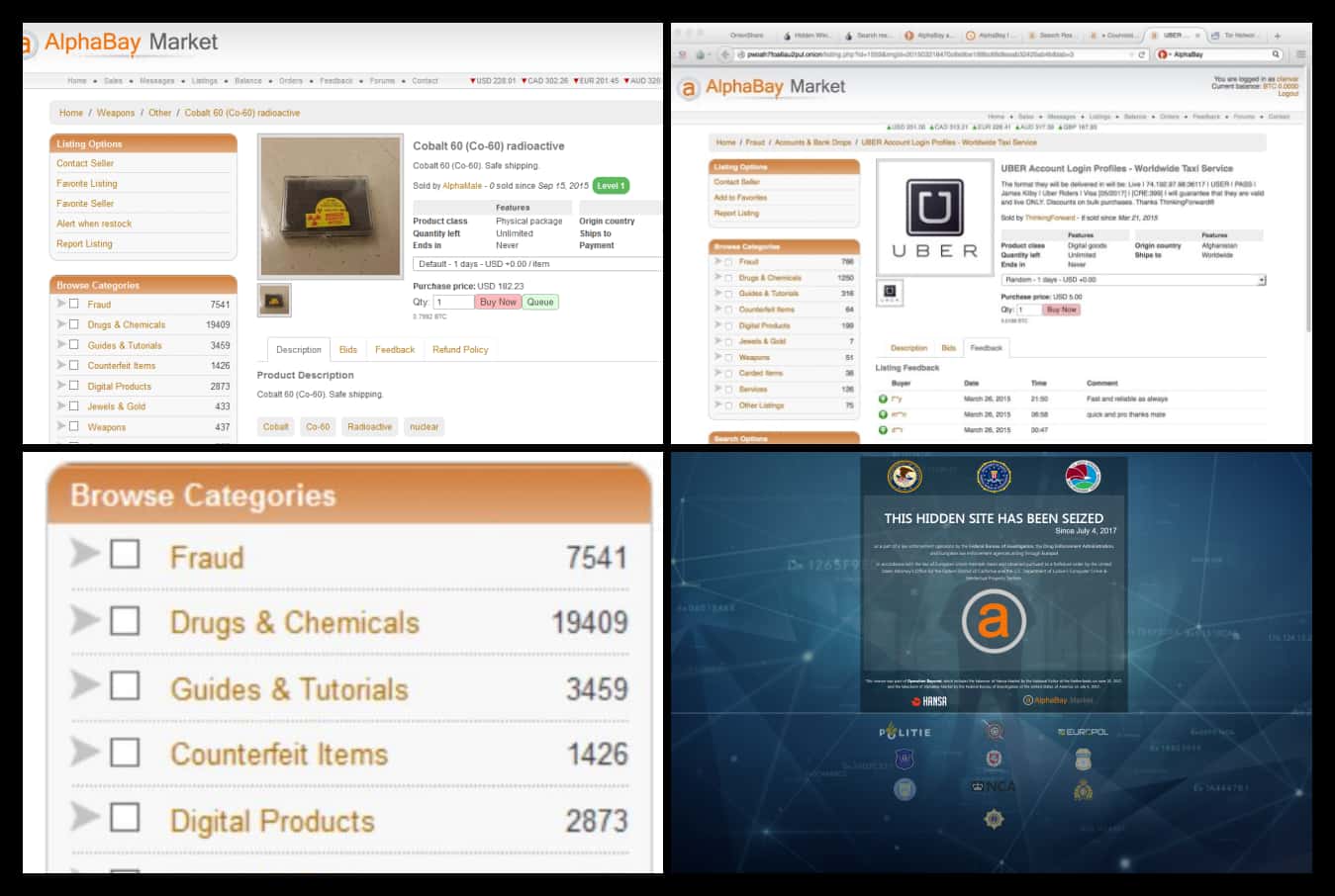 Dispute moderator for Alphabay market sentenced to 11 years in prison