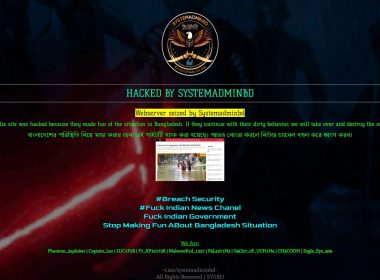 Bangladeshi Hackers Deface India's Zee Media for Mocking Floods