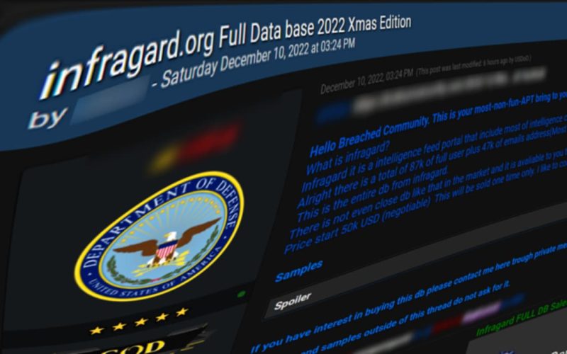 FBI’s Security Platform InfraGard Hacked; 87k Members’ Data Sold Online