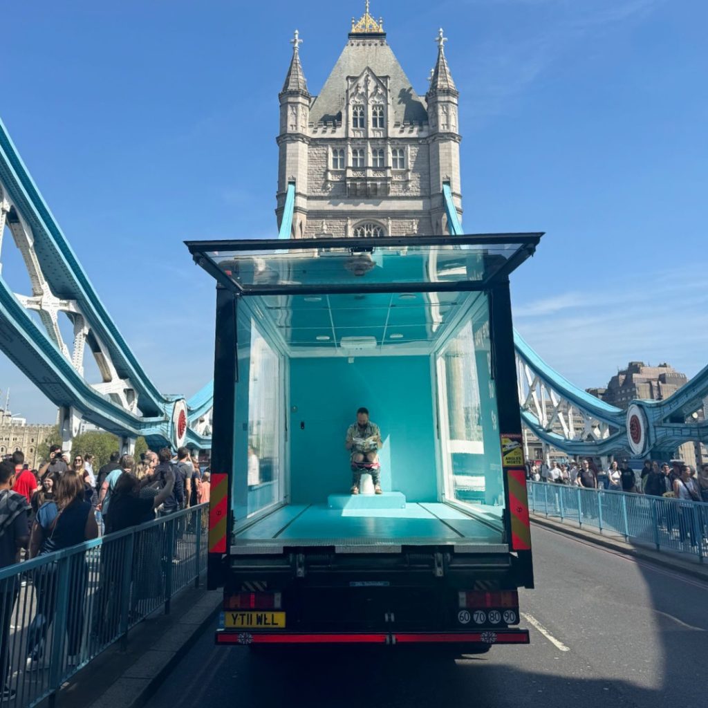 Surfshark Raises VPN Awareness with See-Through Toilet in London