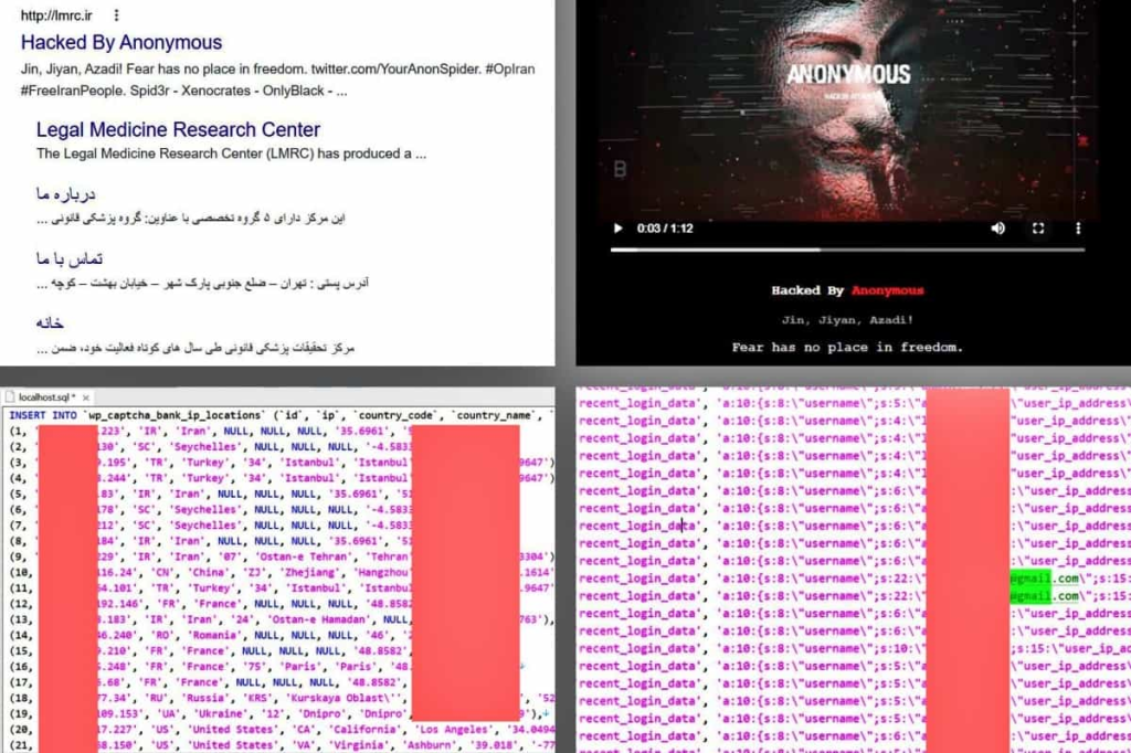 OpIran – Anonymous Hits Iranian State Sites, Hacks Over 300 CCTV Cameras